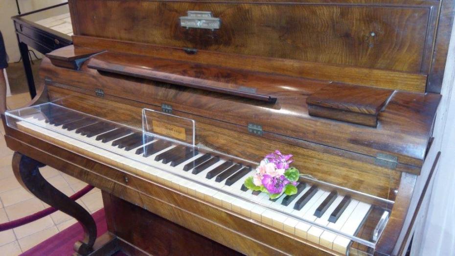 Piano of Frédéric Chopin in Valldemossa