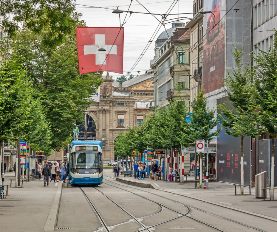 Bahnhofstrasse Zürich Switzerland