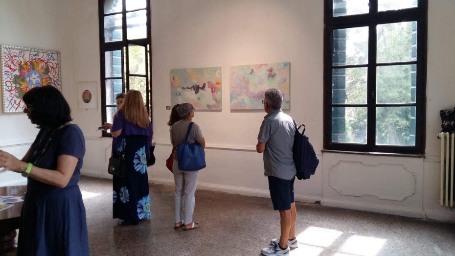 Artist Irene Mueller