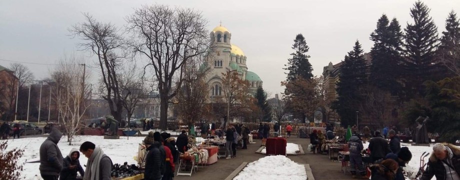 Flea Market Sofia Bulgaria