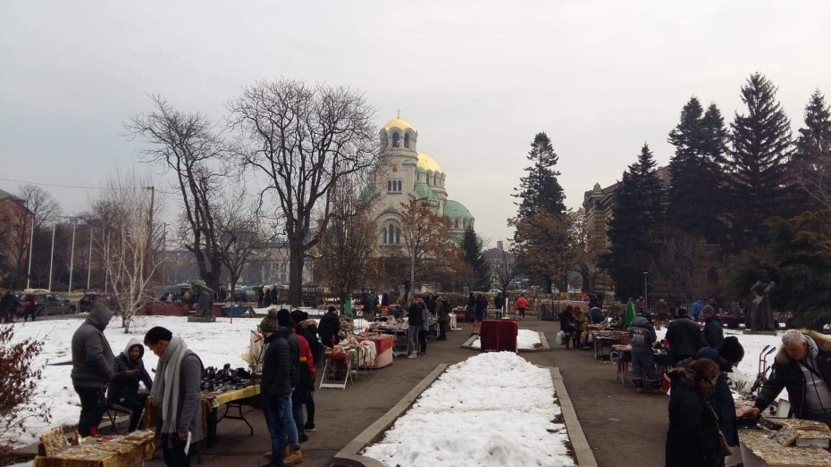 Flea Market Sofia Bulgaria