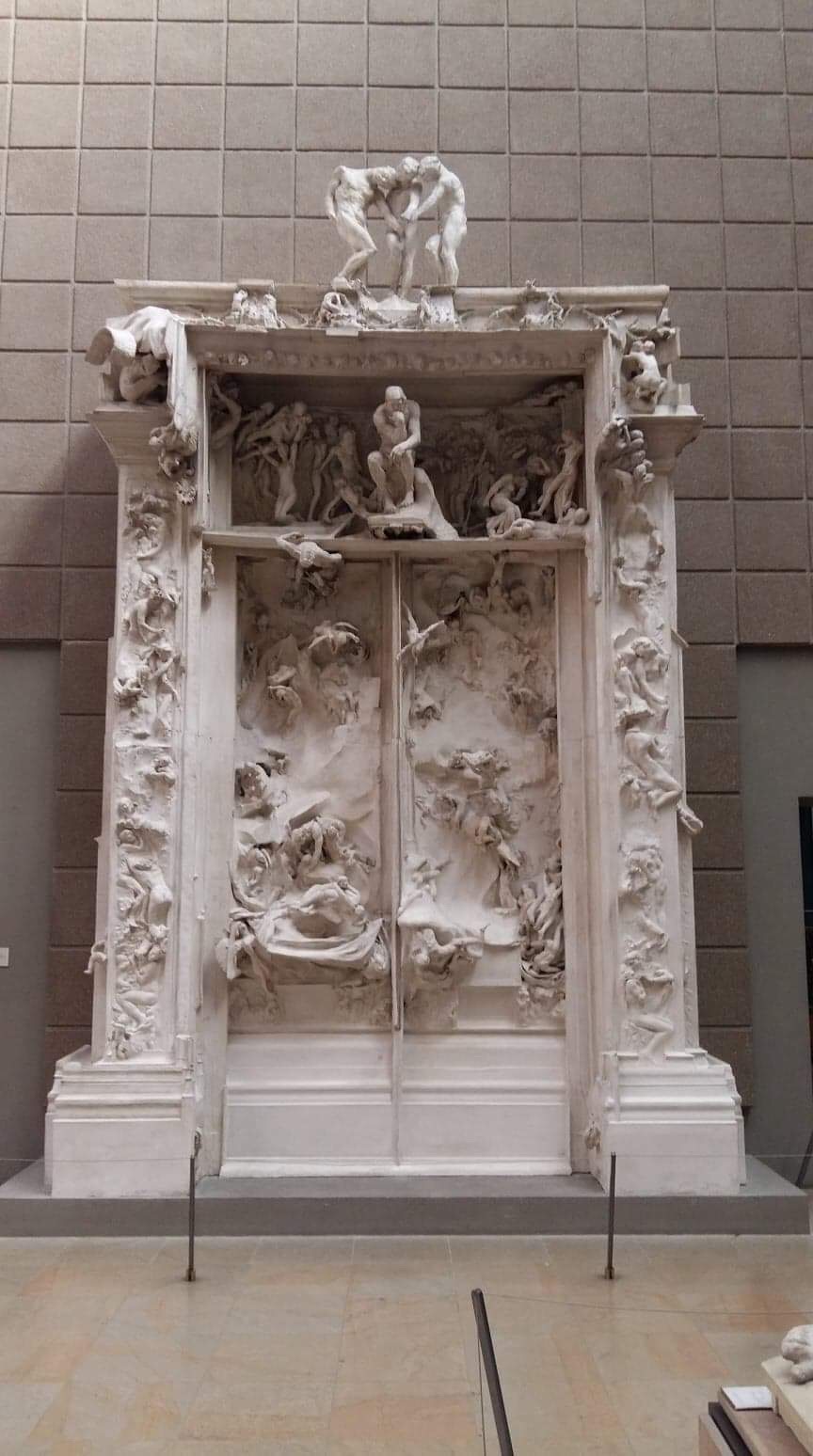 Gate of Hell in the Musée d‘Orsay in Paris