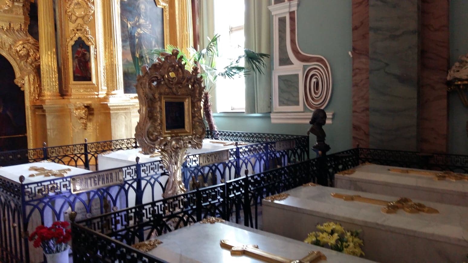 Peter and Paul Cathedral, a tomb of Russian tsars of the Romanov dynasty